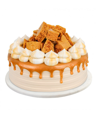 Salted Caramel Crunch Cake & Flowers | Order in Pangasinan